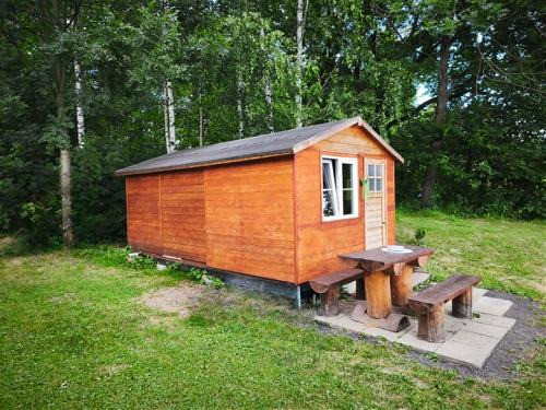 Lovné místo 5 s chatkou