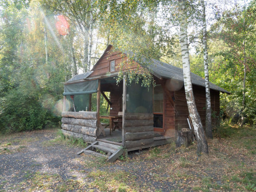 Lovné místo 3 s chatkou