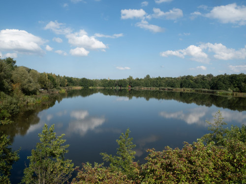 Mapa jezera Kapřák