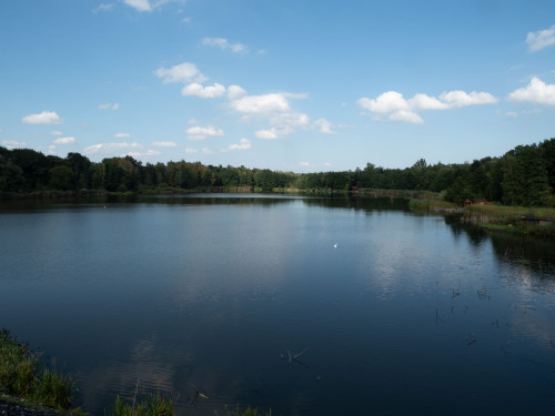 Mapa jezera Kapřák