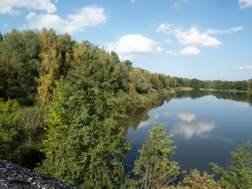 Mapa jezera Kapřák