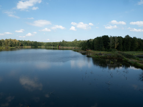 Mapa jezera Kapřák