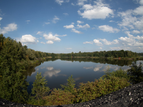 Mapa jezera Kapřák