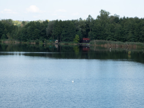 Mapa jezera Kapřák