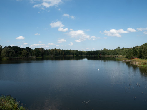 Mapa jezera Kapřák