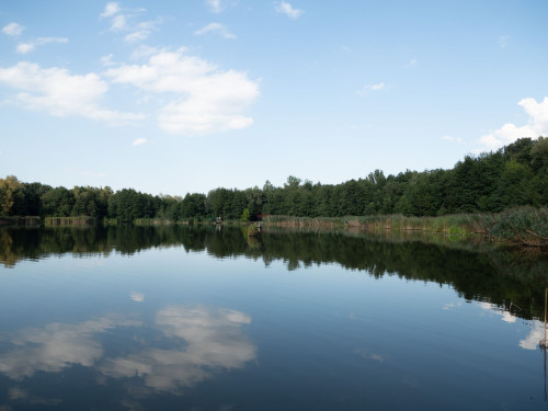 Mapa jezera Kapřák